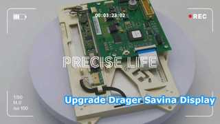 Drager Savina 8420606 Renkli Ekran Değişimi