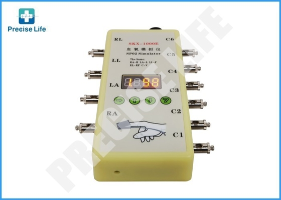 10 kurşun ile ECG SpO2 Tıbbi simülatörü, Tıbbi Simülasyon Ekipmanları