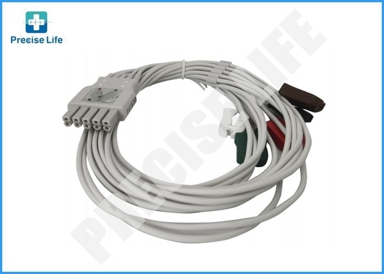 Drager MP03414 EKG kablosu 5 kurşunlu Çift pinli konektör IEC2 renk kodu 1.5m