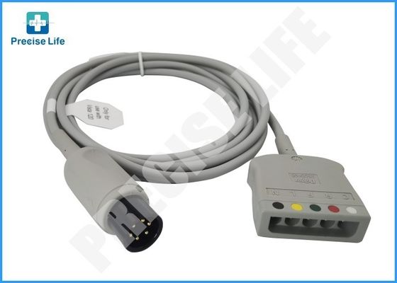 Drager 2606496 EKG gövde kablosu, Vista-120 monitörü için 5 kurşunlu IEC/AH renk kodu